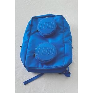 LEGO Brick Backpack - Blue - 16" x 11" x 6.5"-New